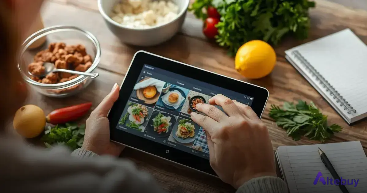 Dicas para usar aplicativos de receitas Dicas para usar aplicativos de receitas