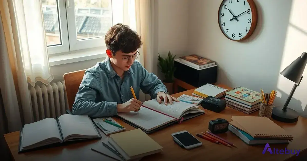 Organização do Tempo para Estudos
