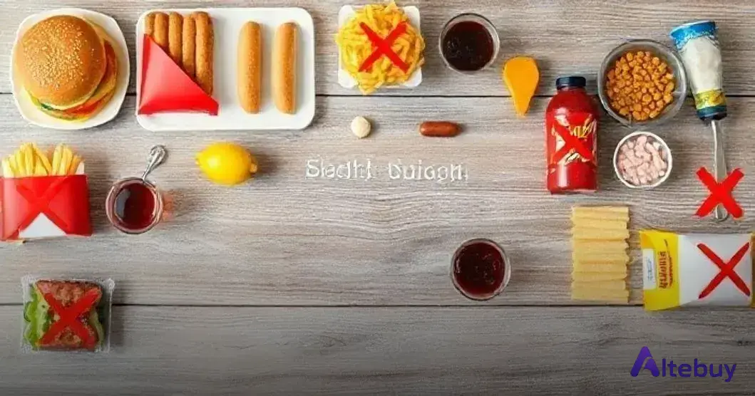 Alimentos que devem ser evitados Alimentos que devem ser evitados