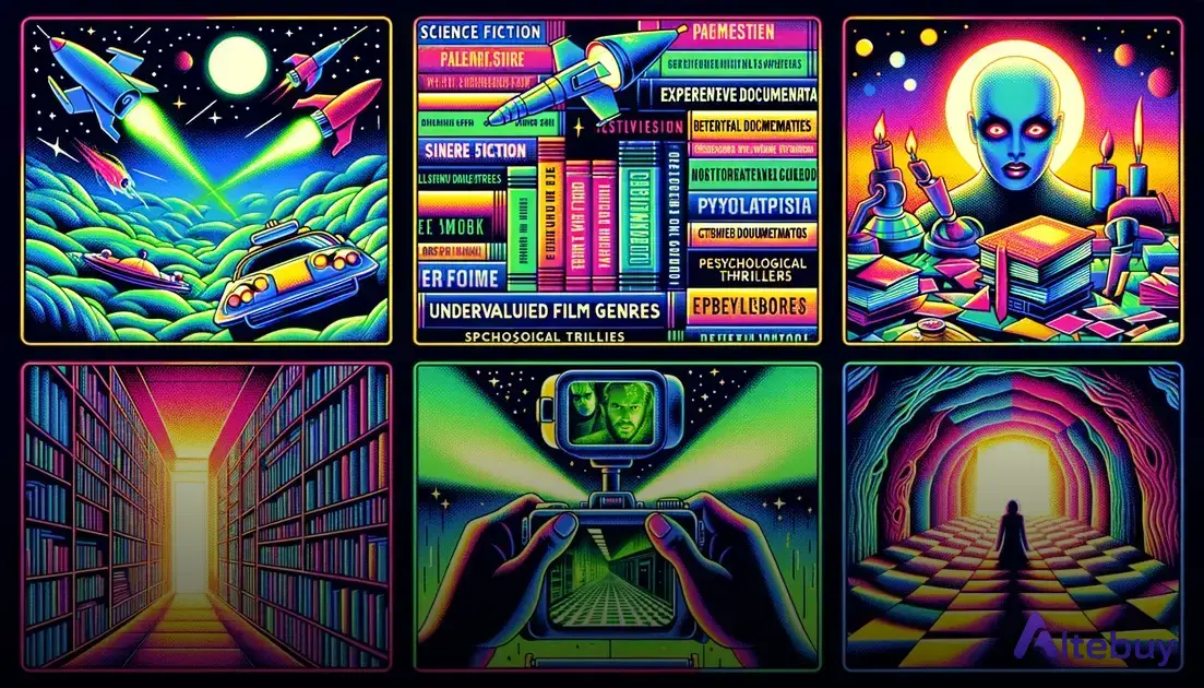 Gêneros menos explorados em filmes Gêneros menos explorados em filmes